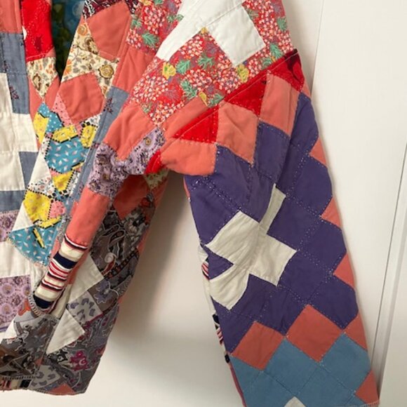 One of a Kind Aiyia Quilted Kimono Style Jacket - Picture 6 of 14